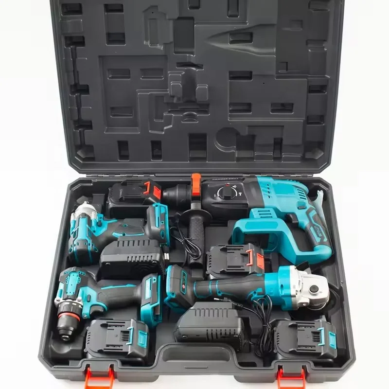 Cordless power toolset